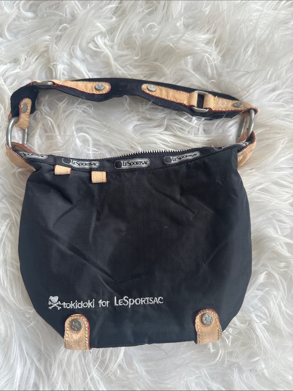 Tokidoki Lesportsac Black Shoulder Bag small